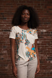 Dogon Anemone Taupe T-Shirt
