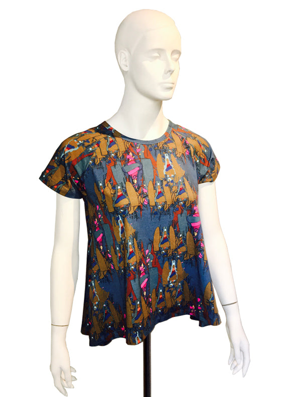 Dogon Lily Vert T-Shirt